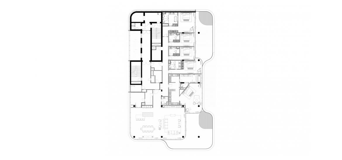 Floor plan «5 BEDROOM», 5 bedrooms in SENSORIA